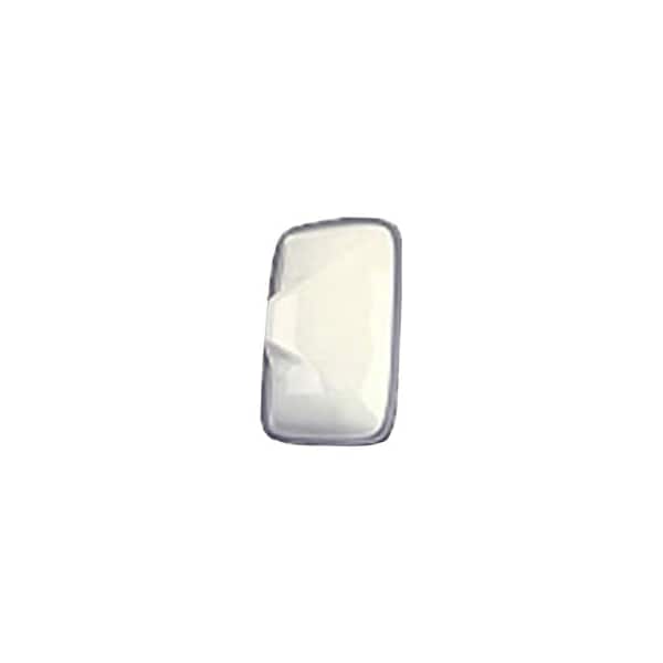 Wide Angle Convex 6.5 X 6 White Plst
